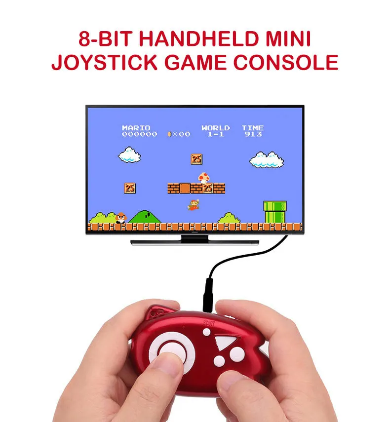 

Mini Gamepad Gaming Controller Family TV AV Output Handheld Games Console Videogames Bulit In 89 Games for Best Child Gifts