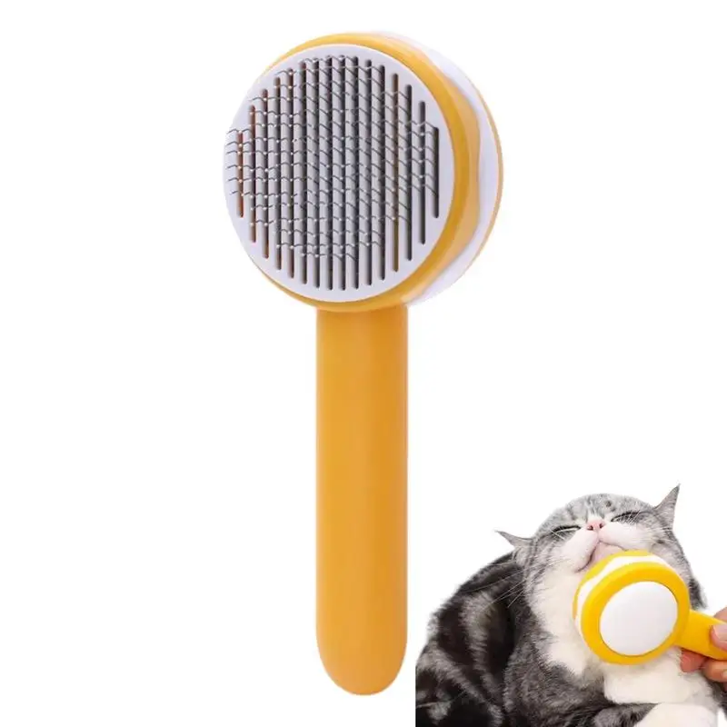 

Щетка-Расческа для кошек с кнопкой отпуска, 140 градусов