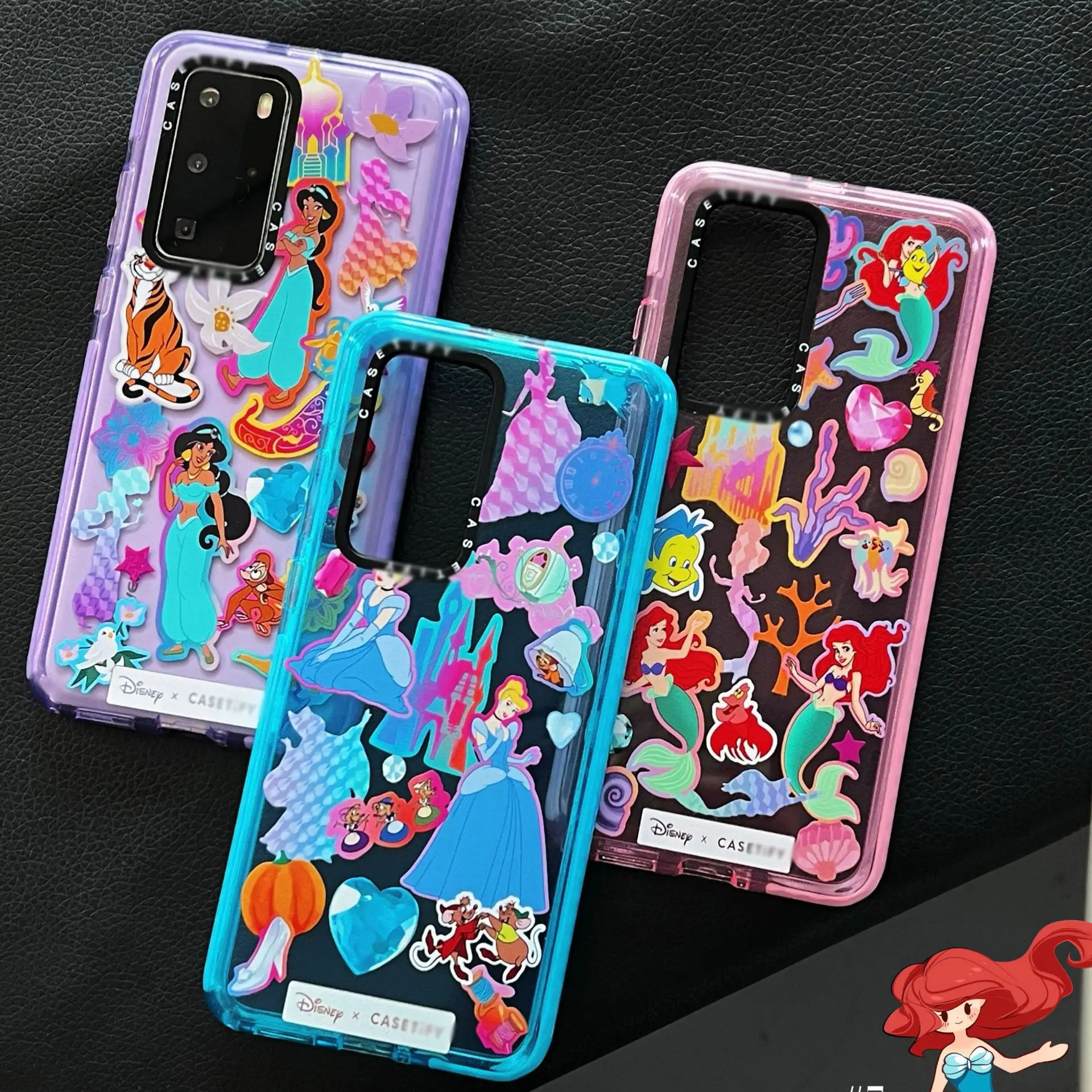 

Disney The Mermaid Rapunzel Princess Phone Case for Huawei P40pro P30pro P50 pro Mate 30pro Mate 40pro Nova 7pro Nova8pro Nova6