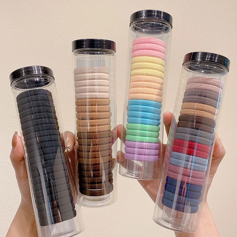 

20 шт., яркие эластичные женские Кольца для волос