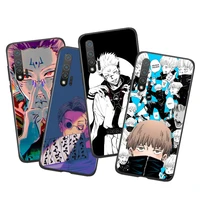 cartoon anime jujutsu kaisen for huawei nova 9 8i 8 7 6 se 7i 5t 5i 3i 3e 3 2i pro black silicone soft phone shell case capa