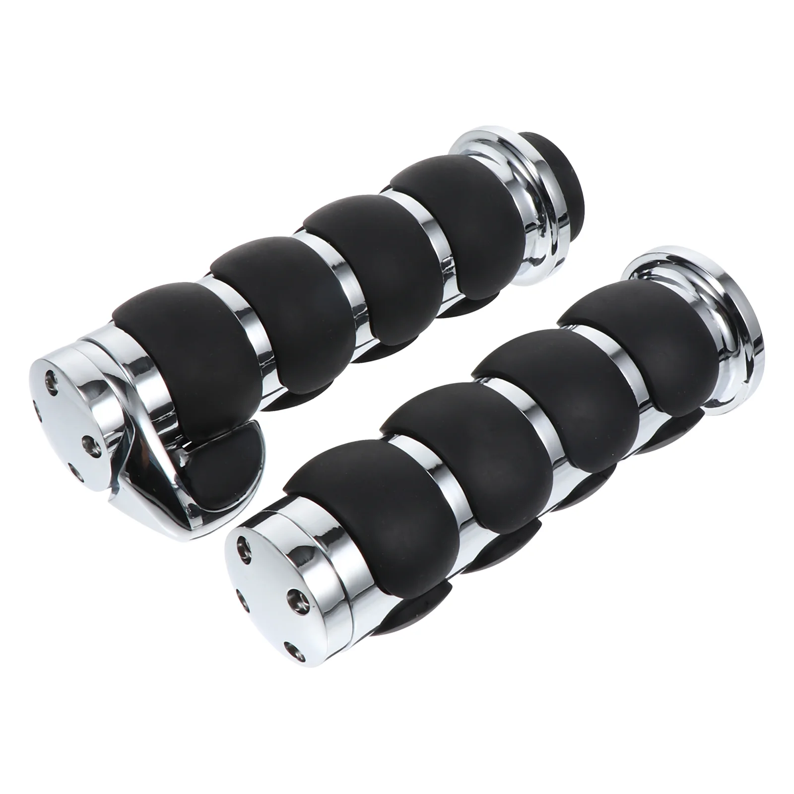 

Grips Motorcycle Handlebar Hand Motor Accelerator Throttle Cycling Bike Rubber Custom Cycle Handle Metal Nonfoam Bar Cover Alloy