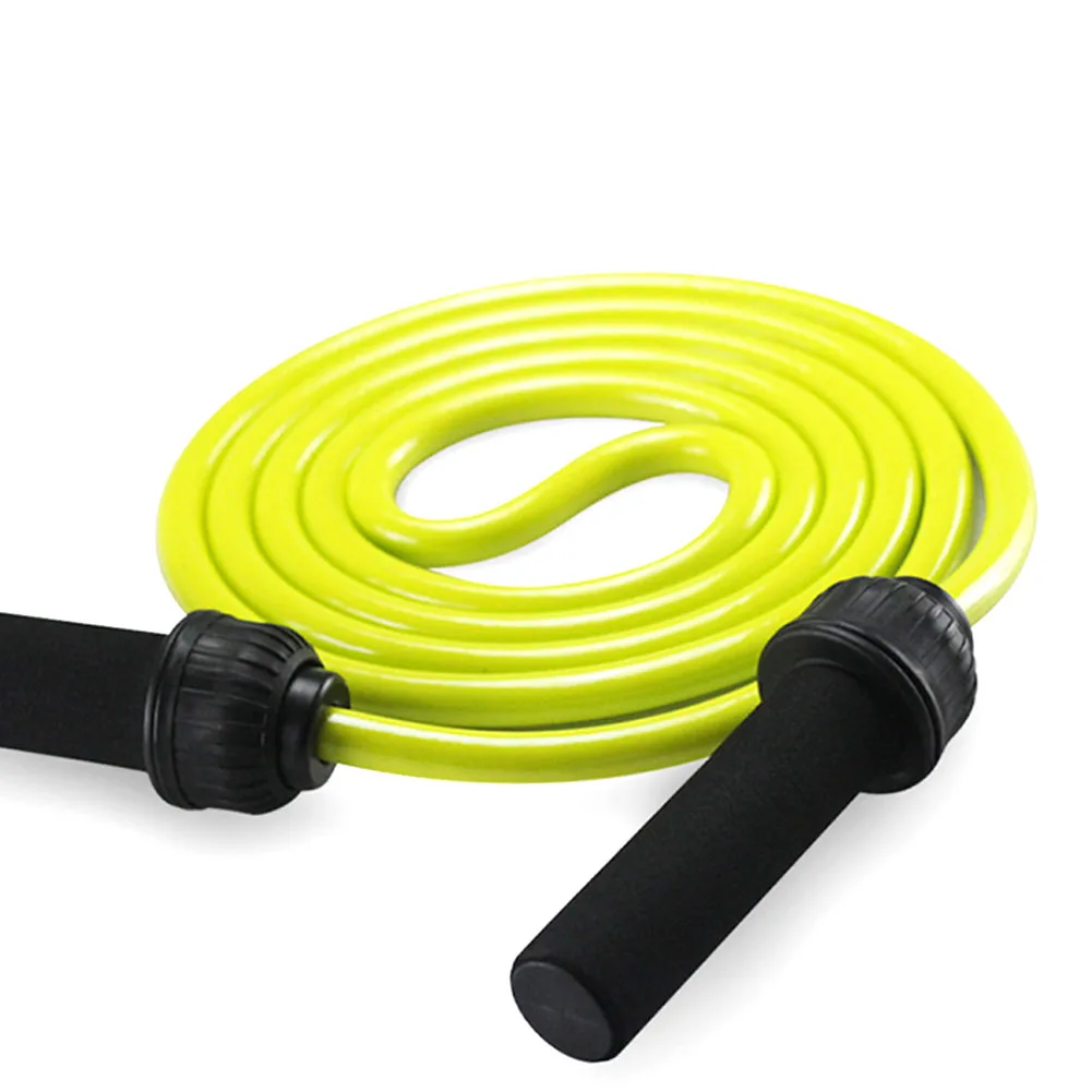 

Gym Weighted Jump Rope Workout NBR Handle Strength Exercise Lose Weight Anti Slip Fitness Equipment Adjustable Sports Training