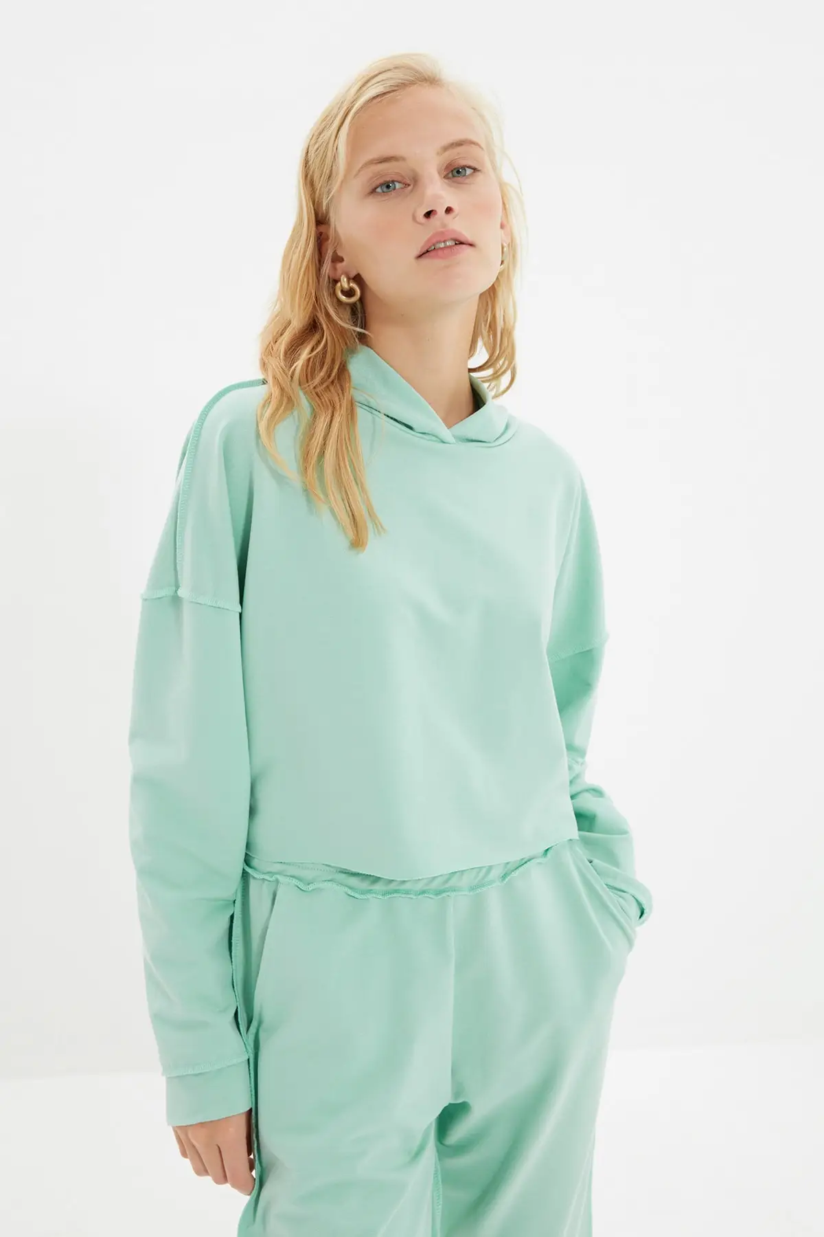 Трикотажный Свитшот TWOAW22SW1517 | Женская одежда