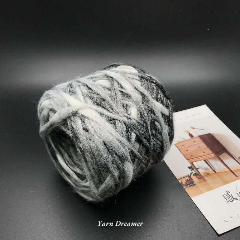 4 цвета-необычная крупная пряжа 100г толстая для вязания крючком нитки руками