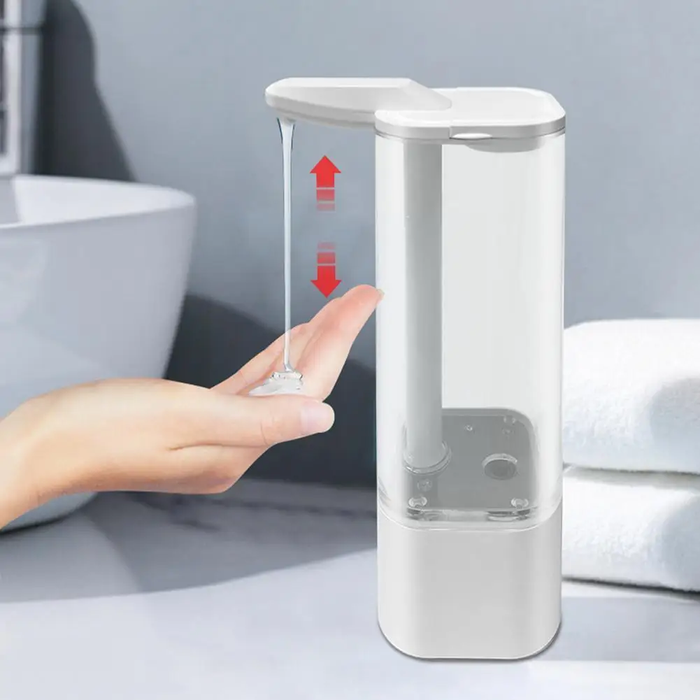 

500ml Automatic Soap Dispenser Touchless Sanitizer Dispenser Smart Sensor Liquid Soap Dispenser For Kitchen Bathroom Hand F J1F8