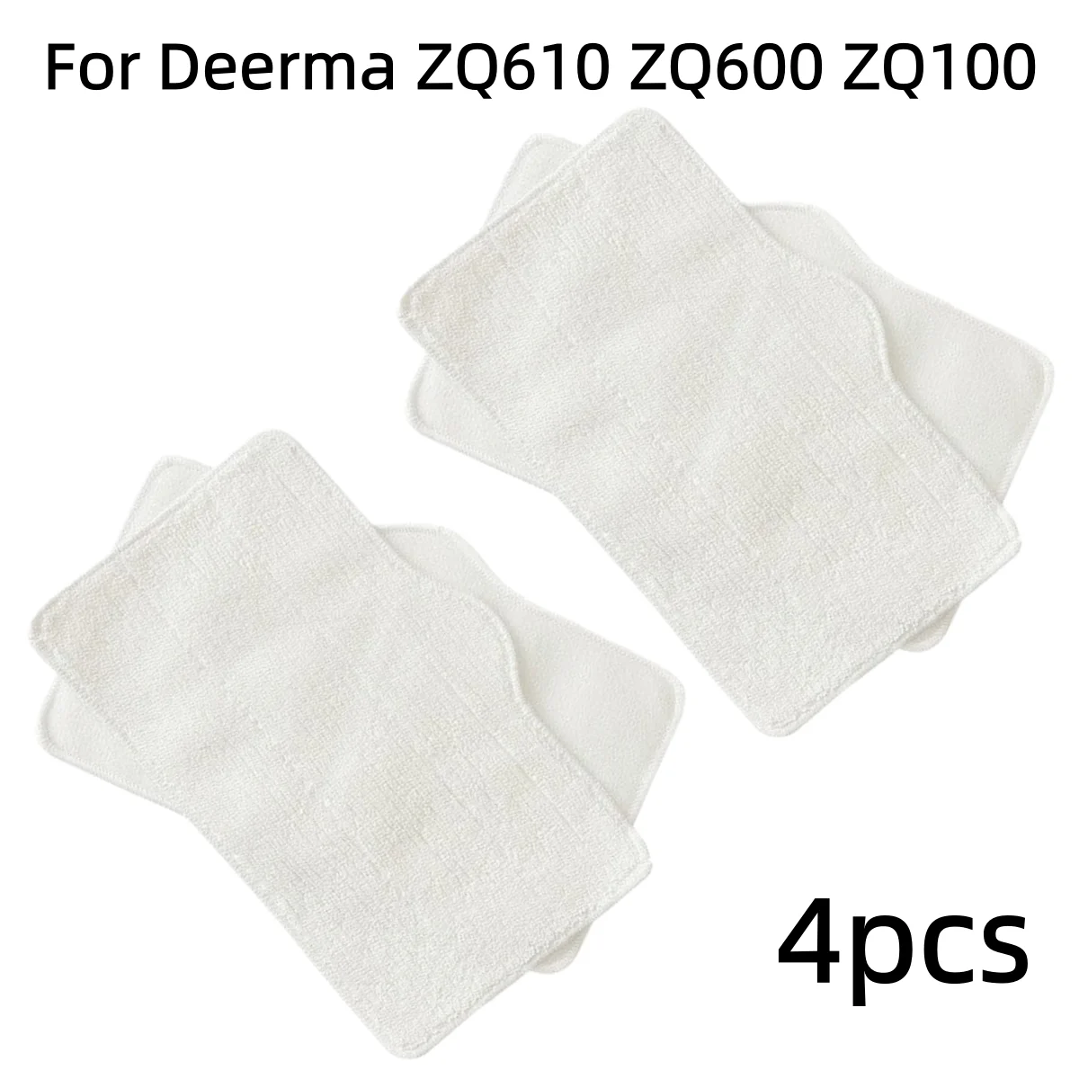 Фото Замена тряпок для чистки швабры для Deerma ZQ610 ZQ600 ZQ100 паровой двигатель, запчасти для бытовой техники, аксессуары №1