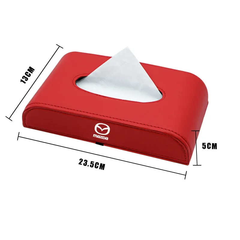 Новый автомобильный солнцезащитный козырек кожаный держатель для салфеток