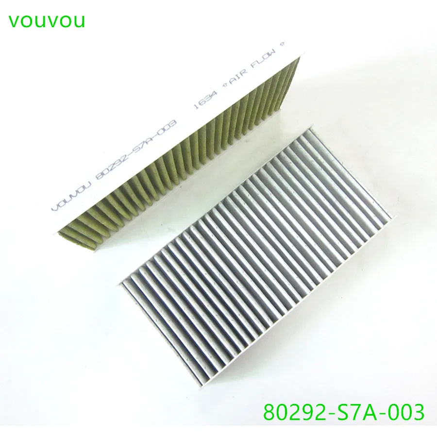 Фото vouvou Автоаксессуары 80292-S7A-003 сажевый фильтр PM 2.5 для салона Honda CIVIC 1999-2006, CR-V II 2001-2006, FR-V №4