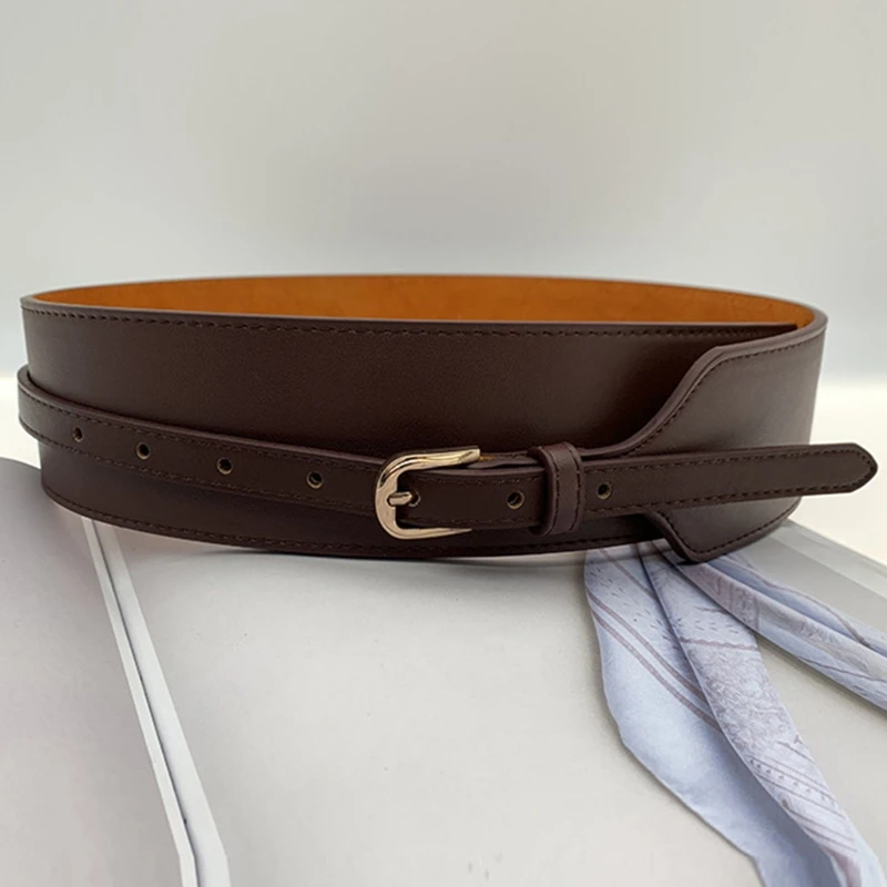 

Leather Belt For Dresses Women Dress Decorative Waistband Women Wide Leather