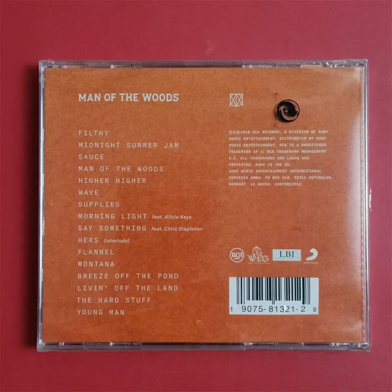 Джастин Тимберлейк Man Of The Woods Европейское издание Новинка для фанатов (art.: 3920dc0dd93fe) - 3920dc0dd93fe