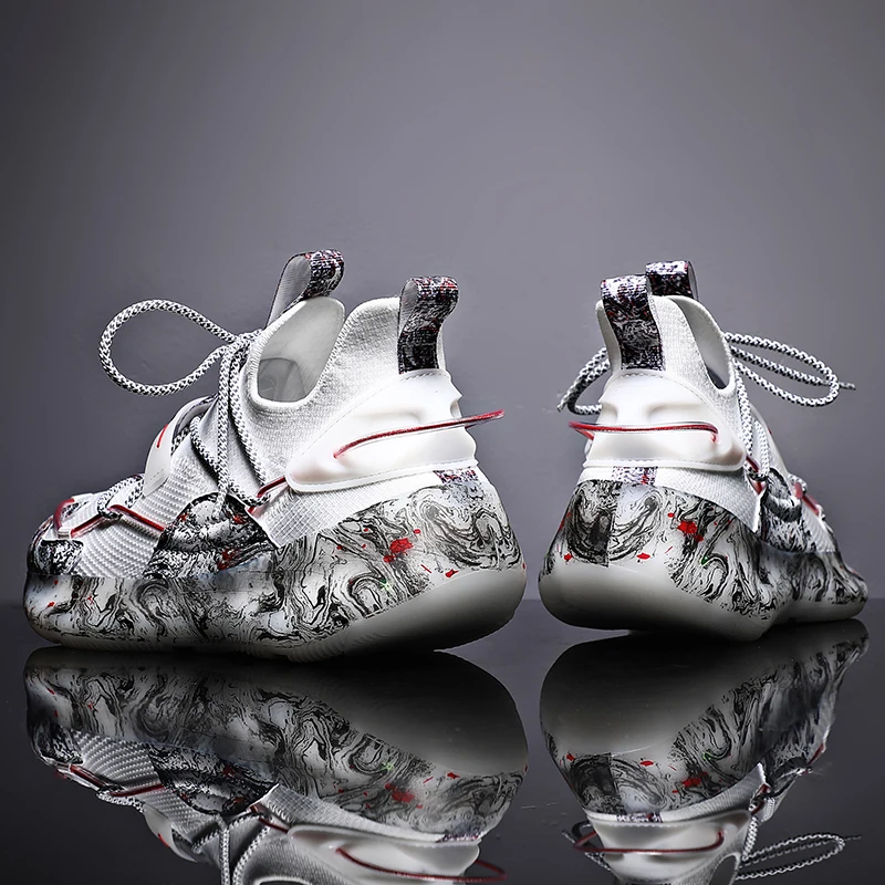 

Кроссовки мужские теннисные, люксовые кеды, повседневная обувь для тренировок, модные лоферы, цвет белый