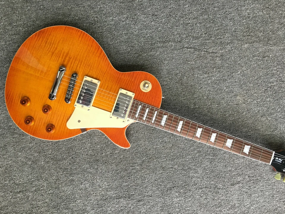 

Пользовательский магазин Jimmy Page Number one VOS электрогитара, стандартная гитара, оптовая продажа, реальные фотографии