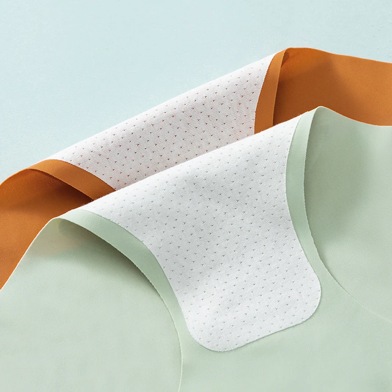 MiiOW 4Pcs Ice Silk Women's Sexy Panties Underwear Breathable Girls Lingerie Briefs Soft Shorts Underpants Ladies Female Pantys