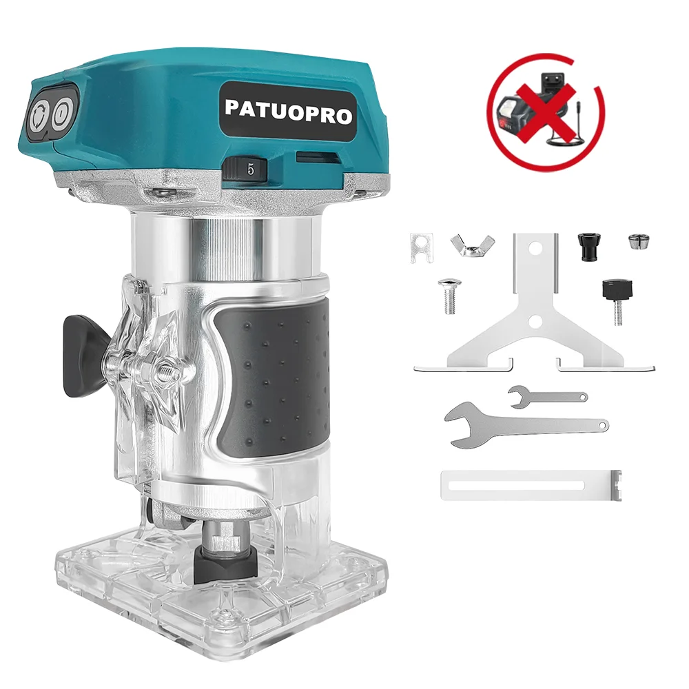 

PATUOPRO 5-скоростной бесщеточный электрический триммер для аккумулятора Makita 18 В