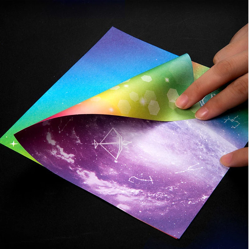 Набор из 60 листов для созвездий оригами детские складные Бумажные краны