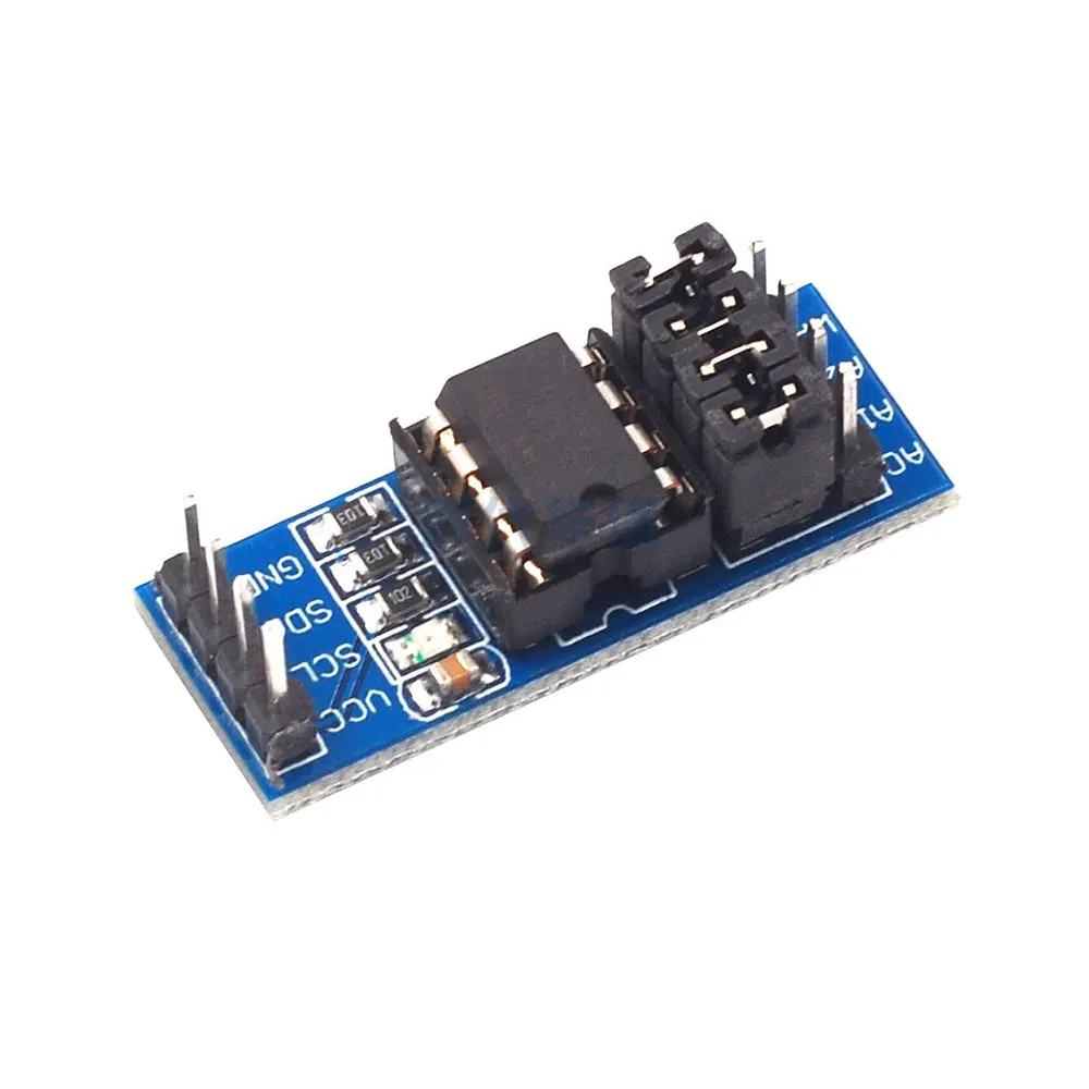 

10PCS EEPROM memory module the I2C interface AT24C01/02/04/08/16/32/64/128/256 is optional