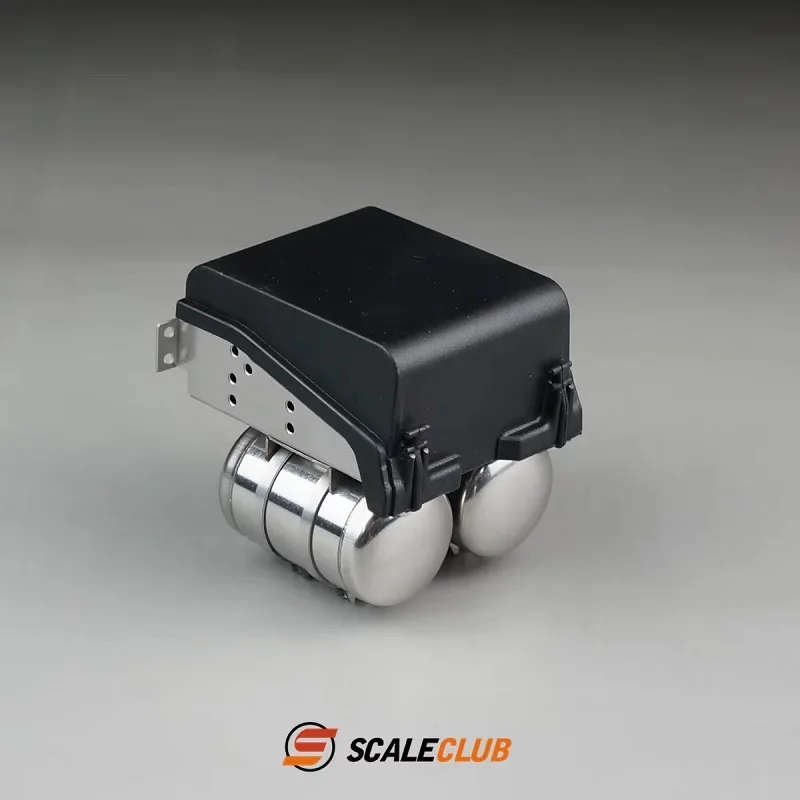 Фото Модель Scaleclub для Tamiya для Scania 1/14 R620 R470, аккумуляторная коробка, воздушный бак, аксессуары для авто, подходит для конкретных групп, сделай сам №3