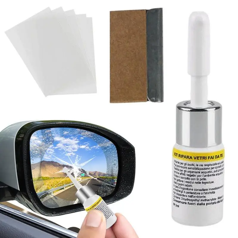 

Windshield Crack Repair Kit Glass Windscreen DIY Automotive Repairing Tools Filler With Good Penetration For Vehicle Chips