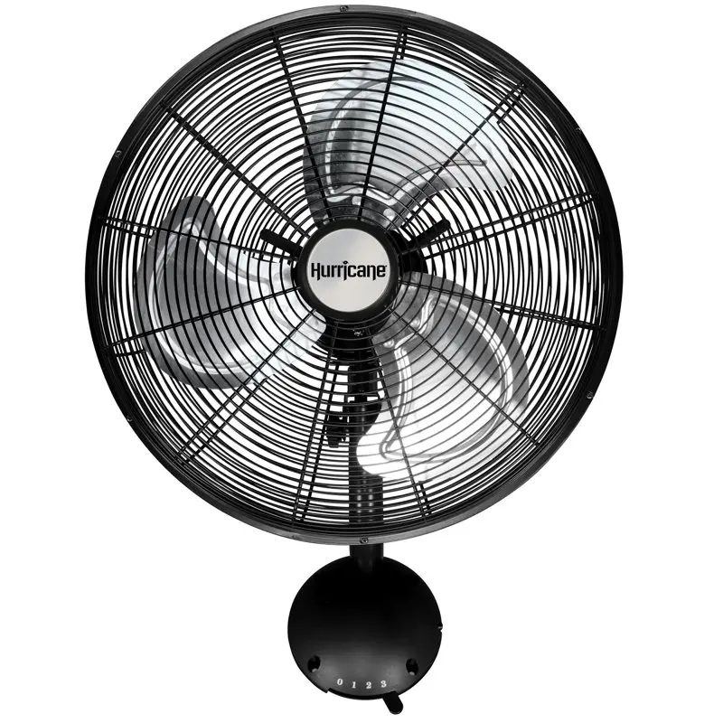 

Pro High Velocity Oscillating Metal Wall Mount Fan 16-inch