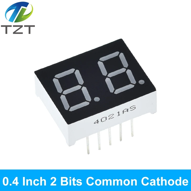 0.4 Inch Digital Tube LED Display 1Bit 2 Bit 3 4 Clock Common Anode Cathode 0.4&quot 7 Segment Led DIY Red Board for arduino - купить по