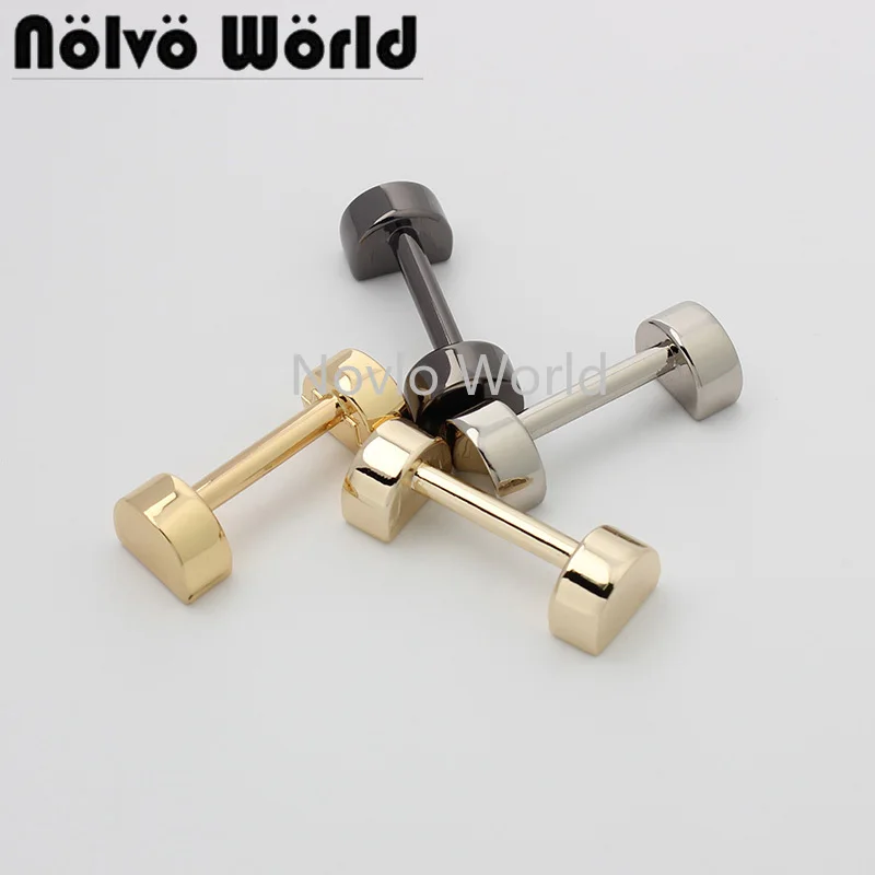 

10-50pcs 4 colors 20mm inner 3/4" polished fashion arch bridge for woman handbag purse connector chain bag accessories