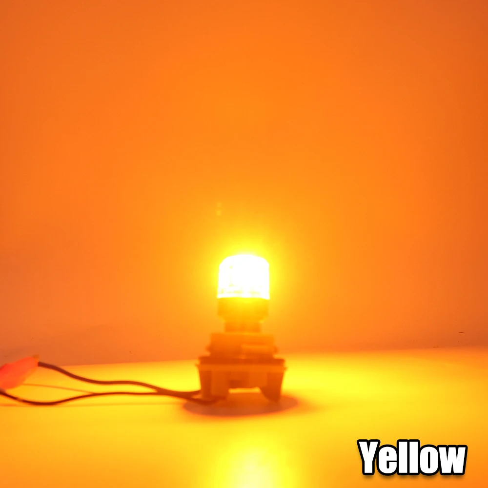 

2x S25 P21W BA15S LED Canbus 1156 7440 W21W Светодиодные лампы T20 Автомобильные задние фонари Белый Желтый Стоп-сигнал Указатель поворота Лампа заднего хода DRL