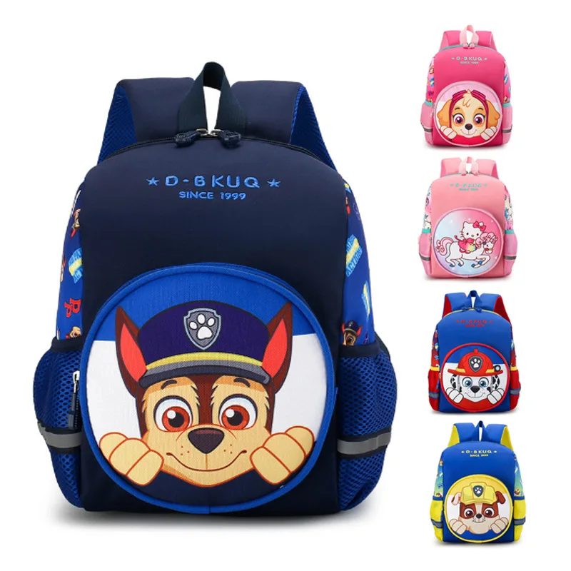 

New Toddler Backpack Fashion Cartoon Kids Bags Kawaii Bag Patrol Girls Gifts Zipper Backpack Baby Backpack kids bags for girls