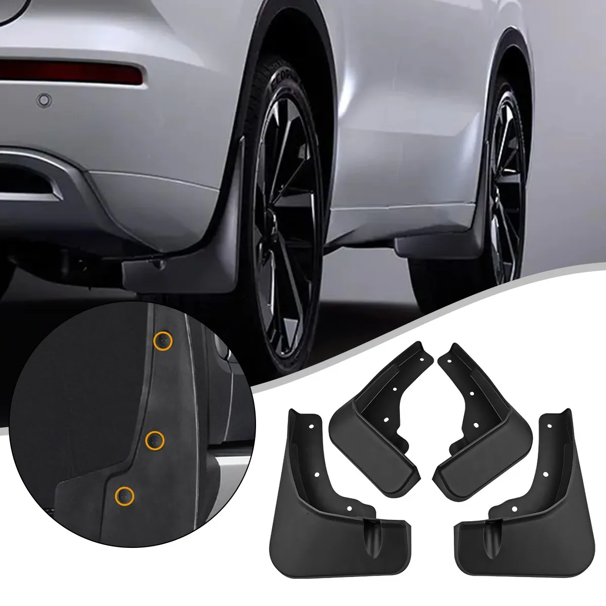 

Mup Flaps Fenders For Mitsubishi Outlander 2022 2023 Accessories Mudguards Fender Mudflaps Guard Splash Mud Flap Auto Exterior