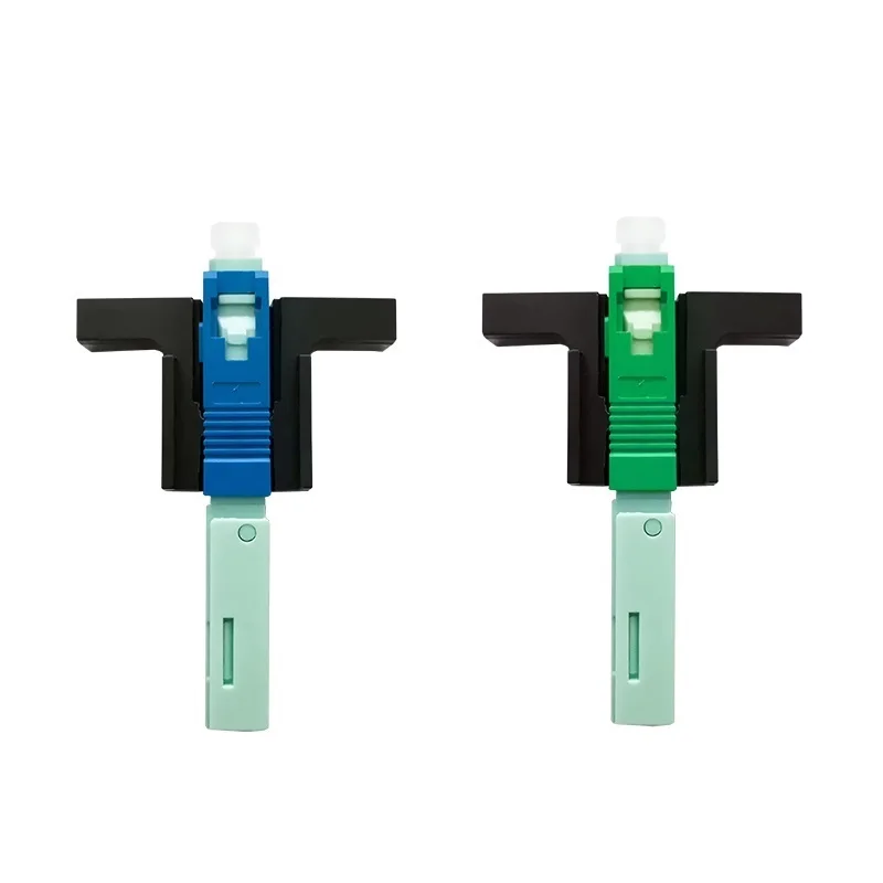 Free Shipping High Quality SC APC SM Single-Mode Optical Connector SC UPC Fiber Optic Fast Connnector FTTH Tool Cold Connector T
