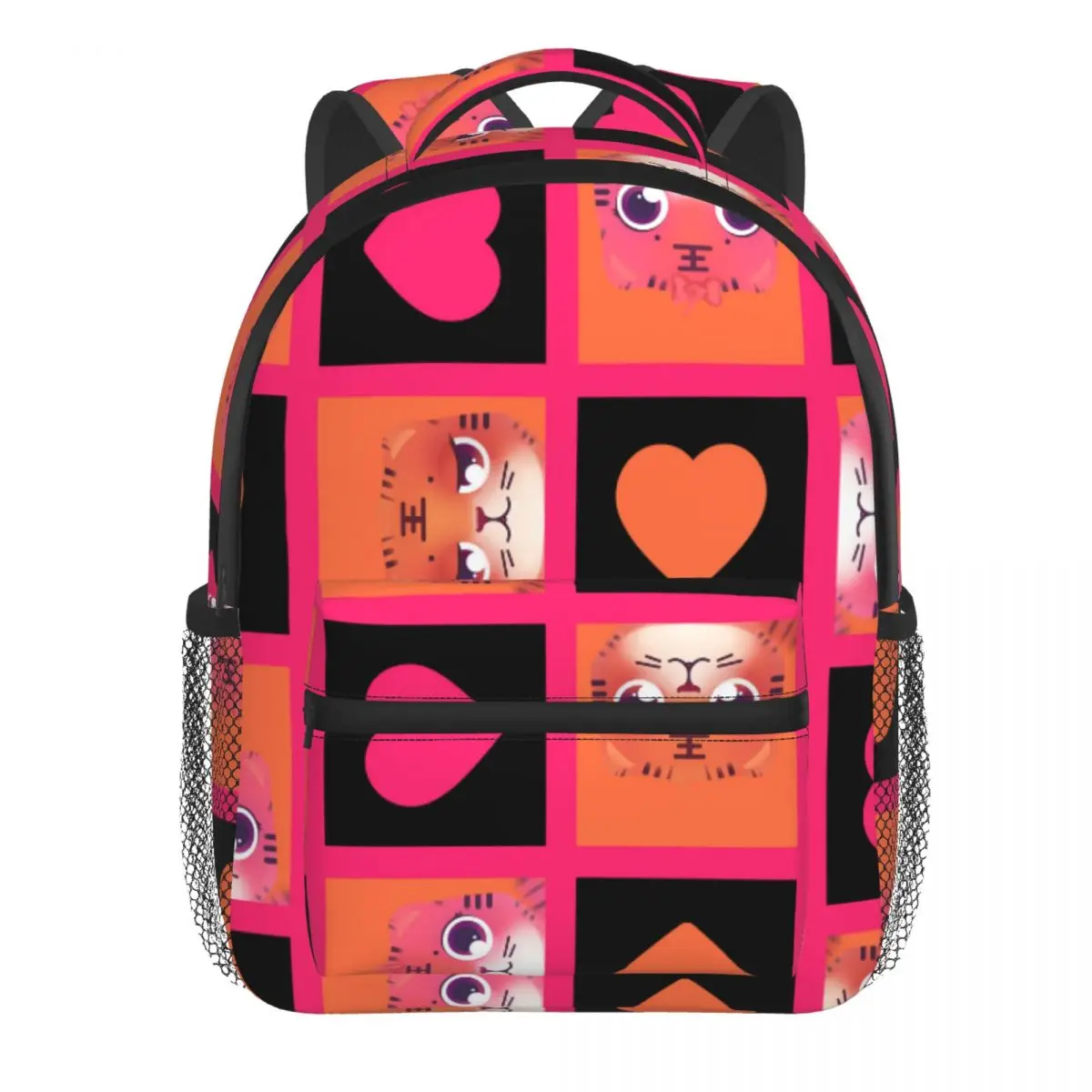Lovely Tiger Pink Baby Backpack Kindergarten Schoolbag Kids Children School Bag