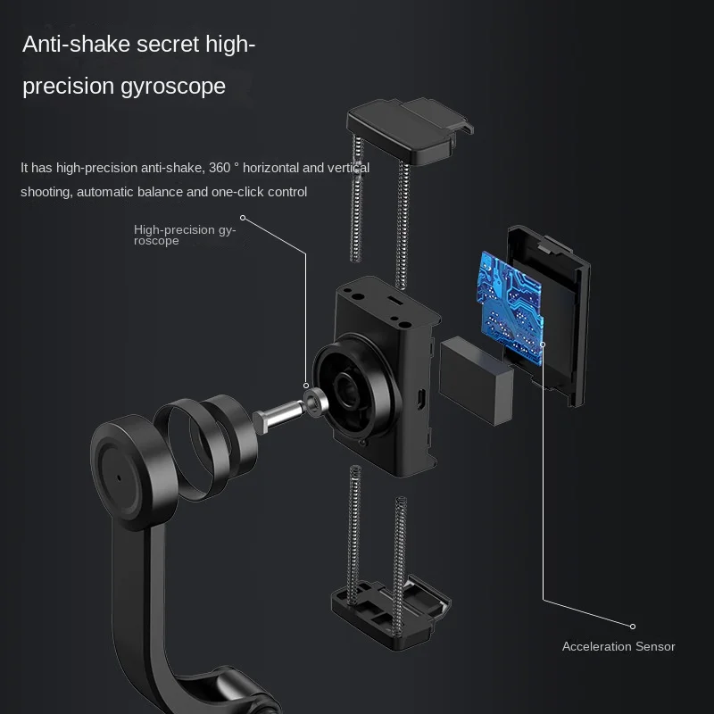 Ручной Стабилизатор для панорамирования и наклона с одной осью H5 видеосъемка