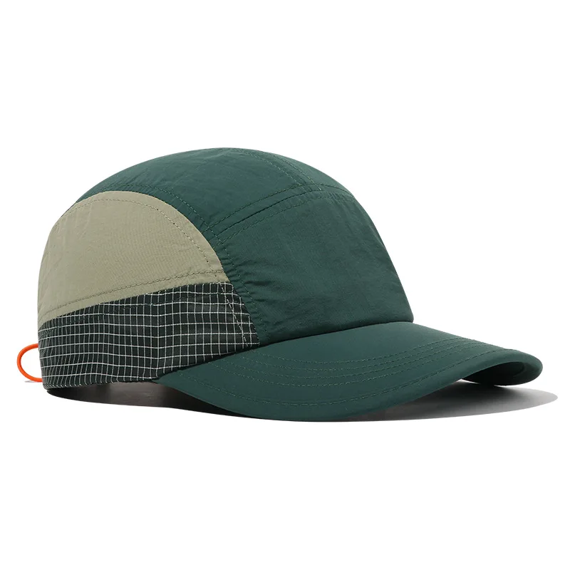 Drawstring color matching Baseball Cap for Women Matching Sun Protection Men Outdoor Shade Spring Autumn Dad Hat Quick Drying