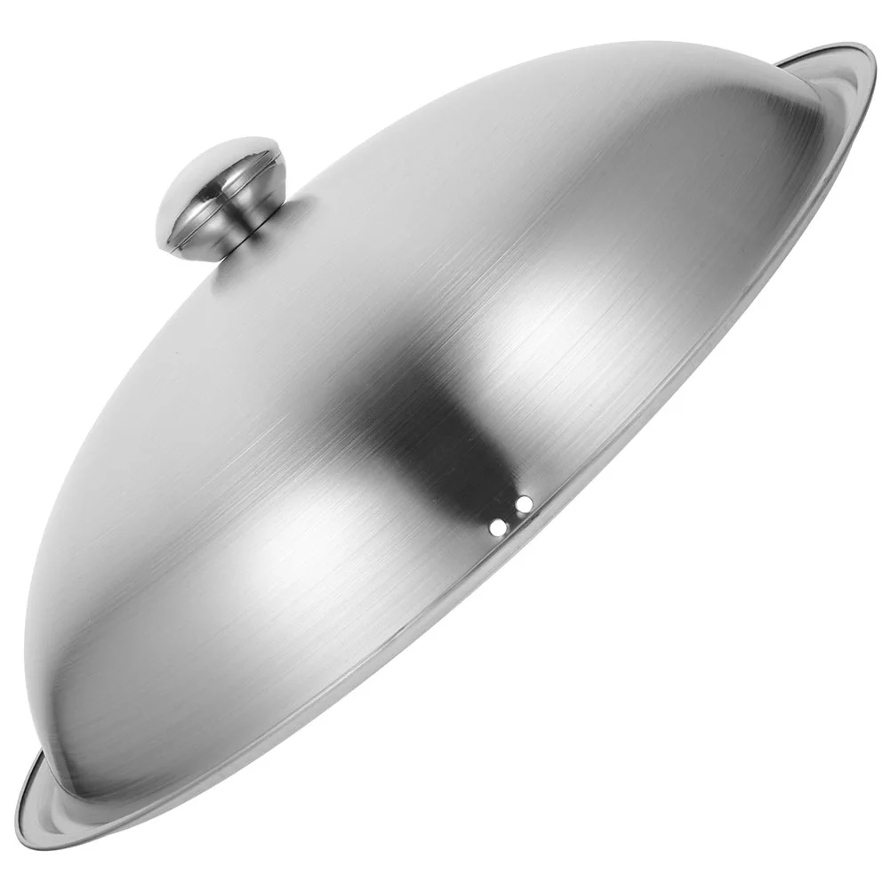 

Stainless Steel Frying Pan Lid Universal Universal Lid Pan Cover Pot Lid for Pot Pan Wok