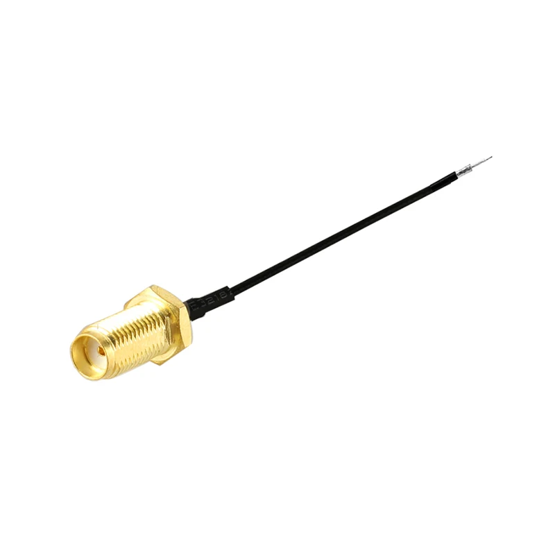 2PCS IPEX U.FL to SMA Male RP SMA Female Jack Right Angle PCB Cable Goldplated RF Coax Connector Antenna WiFi Pigtail Cable images - 6