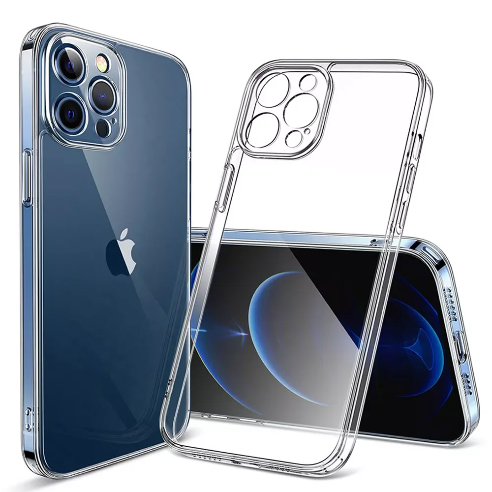 

Clear Camera Protection Case For iPhone 13 12 11 Pro XS Max XR X Soft TPU Silicone For iPhone 6 7 8 Plus Back Cover Phone Case