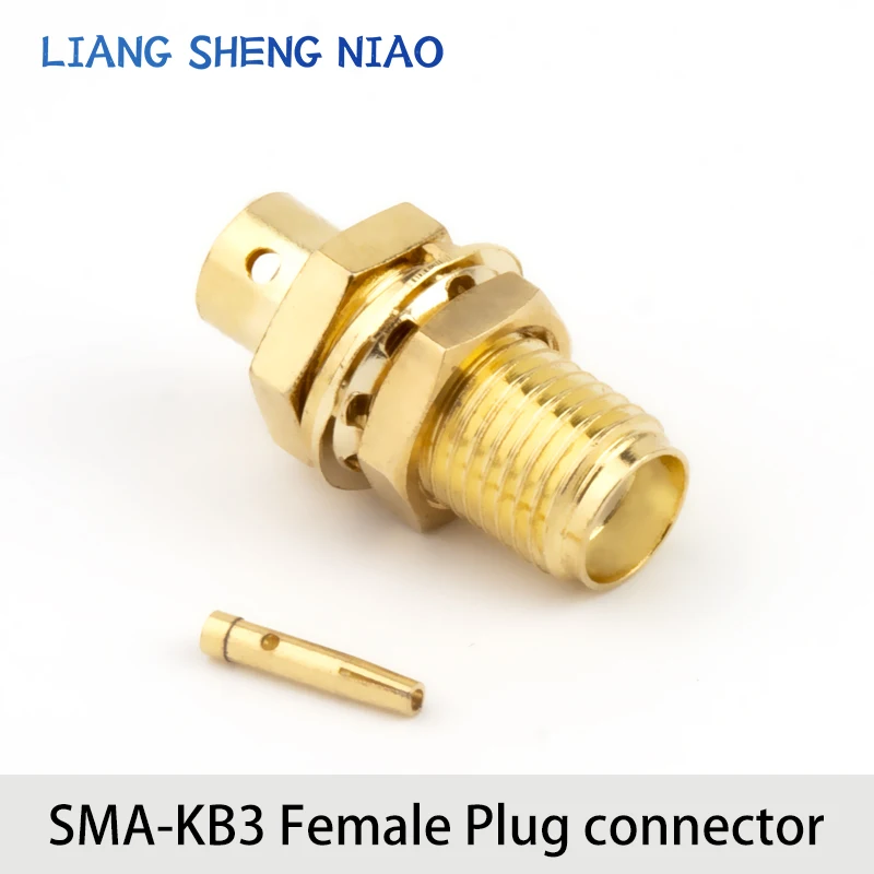 SMA-KB3 внешняя резьба для сварки внутреннего отверстия RG402/RG141/SFX50-3 полугибкий