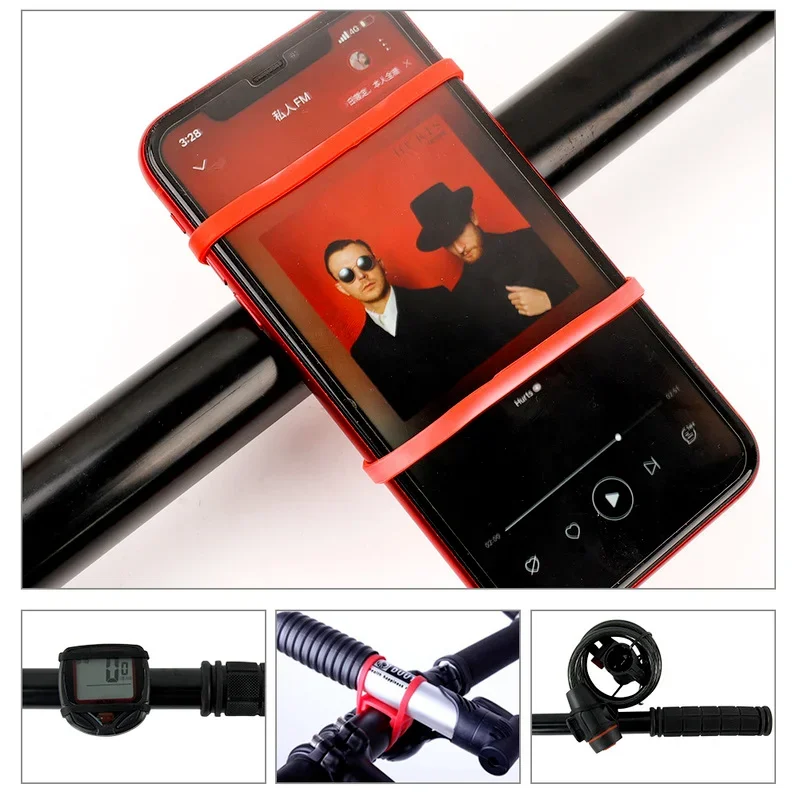 Держатель для велосипедного компьютера велосипедный руль силиконовый ремешок