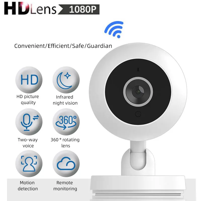 

HD 1080P WiFI мини камера Умный дом Безопасность ночное видение P2P Видеокамера дистанционное управление беспроводная мини камера автомобильный ...