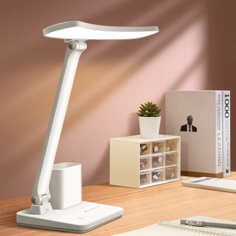 Умная настольная лампа для чтения Обучающие фонари с защитой глаз складная