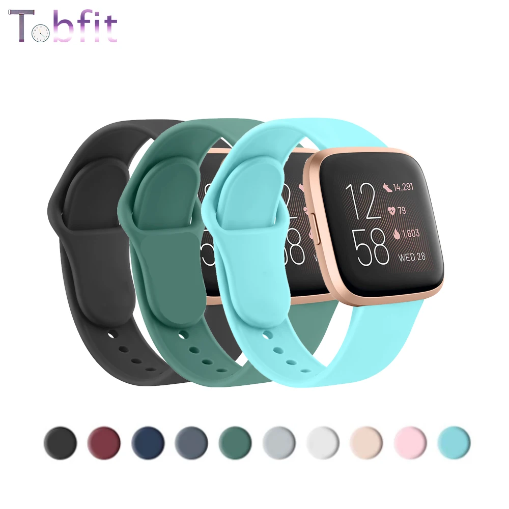 

Silicone Strap For Fitbit Versa 2 1 Lite Band Replacement Sport Watchband Bracelet For Fitbit Versa 2 Lite Wristband Waterproof