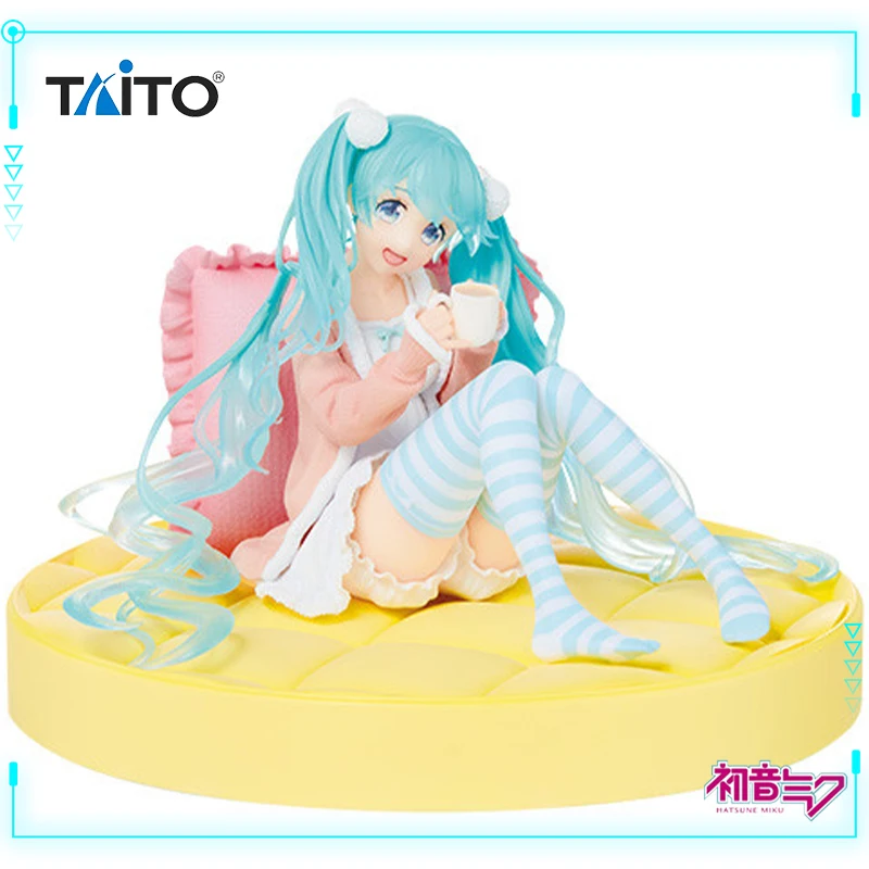 

Оригинальная Подлинная Вокалоид, виртуальный певец Hatsune Miku, оригинальная Аниме Фигурка шифуку Ver 12 см, модель, кукла, подарок