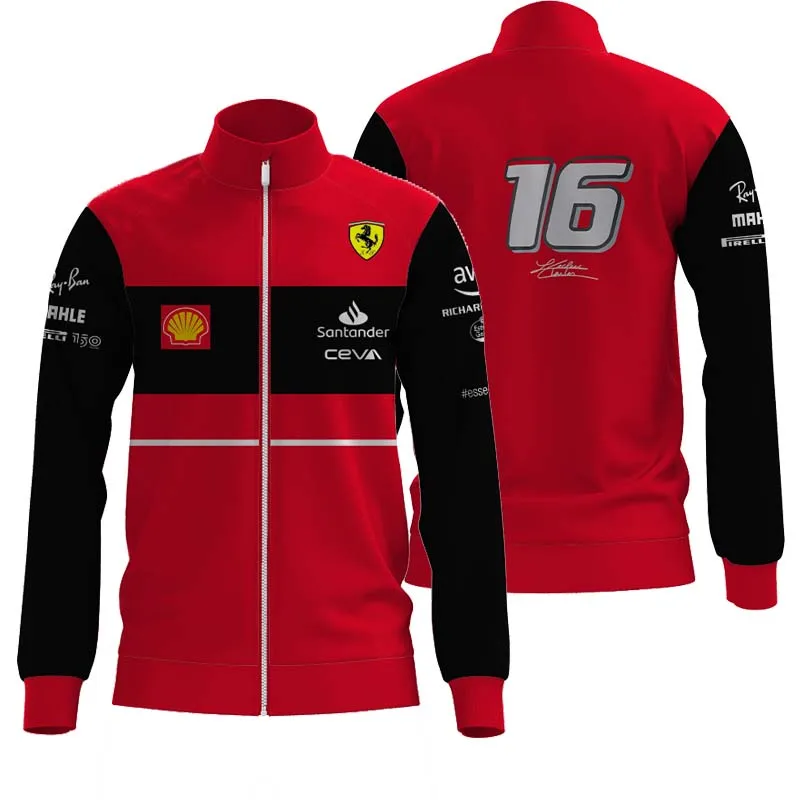 

2022 Hot selling new champion F1 Formula One racing team hoodie men's and women's racing extreme sports red pullover