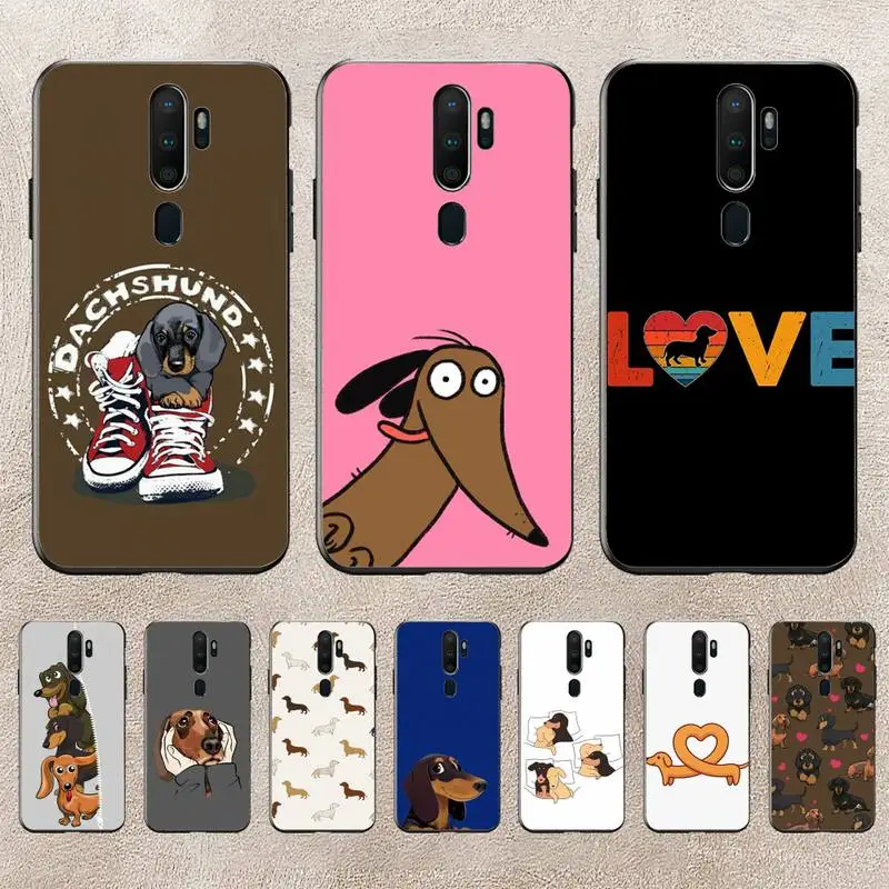 

Dachshund Cartoon Phone Case For Redmi 9A 8A 6A Note 9 8 10 11S 8T Pro K20 K30 K40 Pro PocoF3 Note11 5G Case