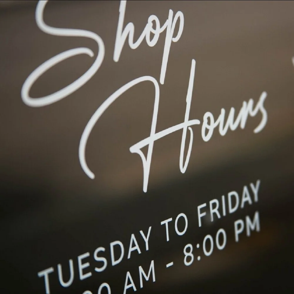 Круглые подвесные акриловые знаки для спа-салонов рабочие рабочее время