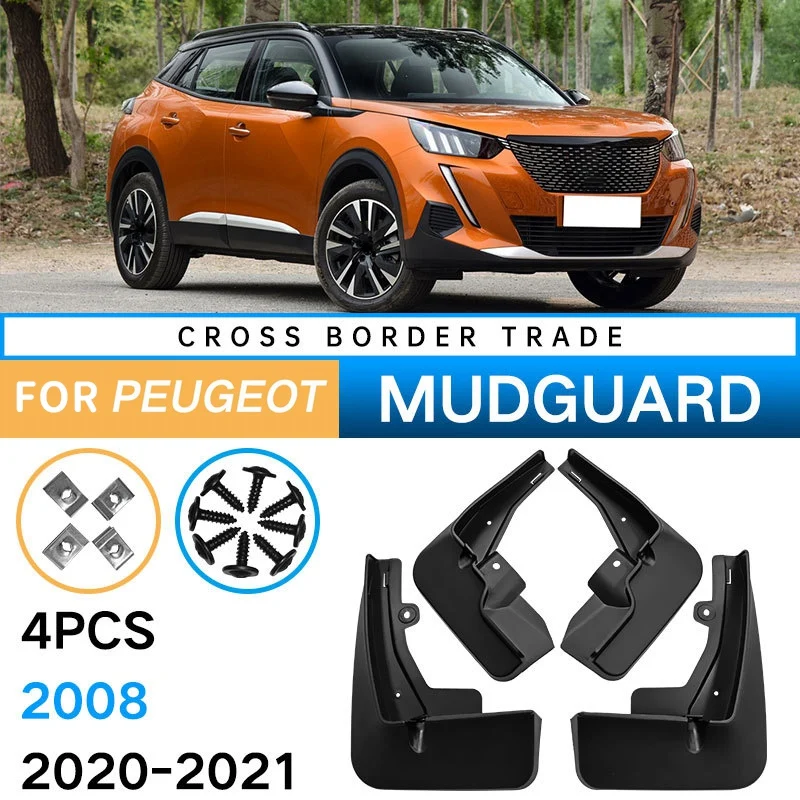 

4 шт., брызговики для Peugeot 2020-2021