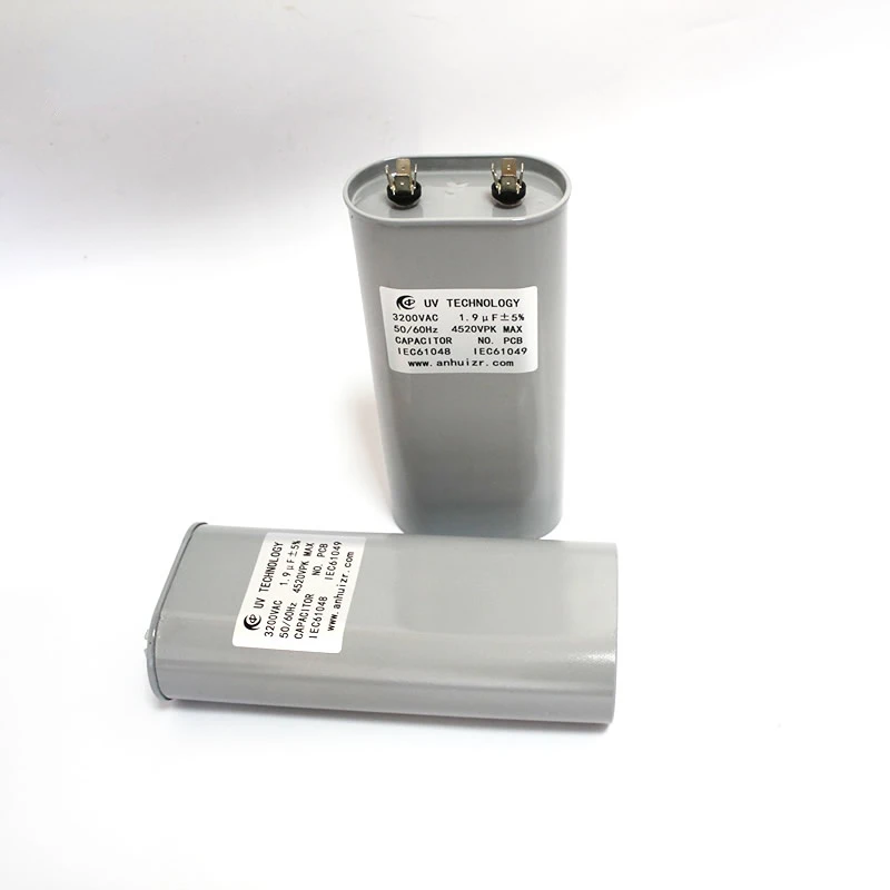 

1.9uf 3200V Uv Aluminium Electrolytic Super Oil Capacitor For Uv Lamp