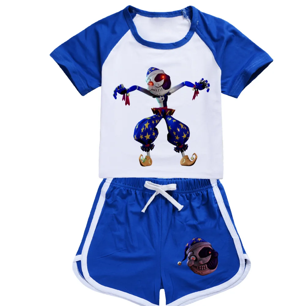 Детский спортивный костюм футболка и шорты для мальчиков девочек