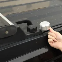 10 Piece set Aluminum Alloy Car Roof Rack Positioning Knob Screw Protective Cover For Hummer H2 2003-2009 Car Accessories