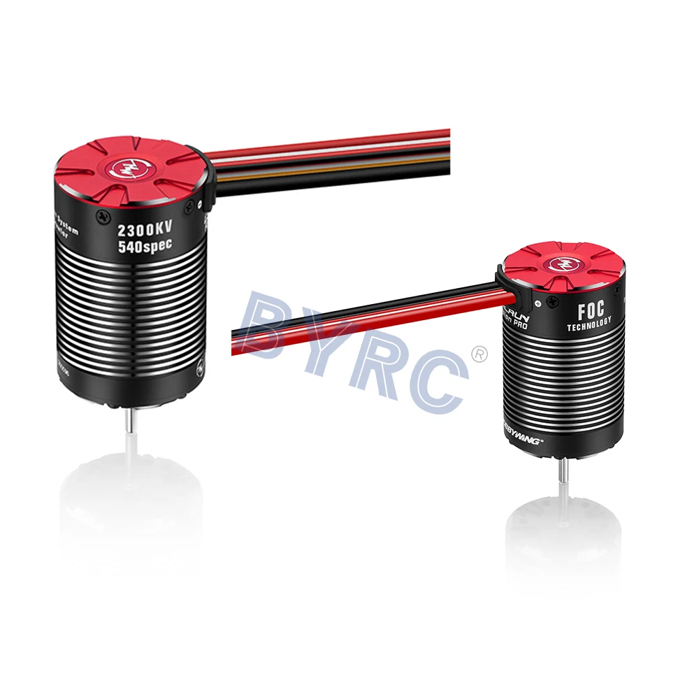 Новый бесщеточный сенсорный двигатель HobbyWing quirun Fusion Pro 1/10 кв встроенный 60A ESC 2 в 1
